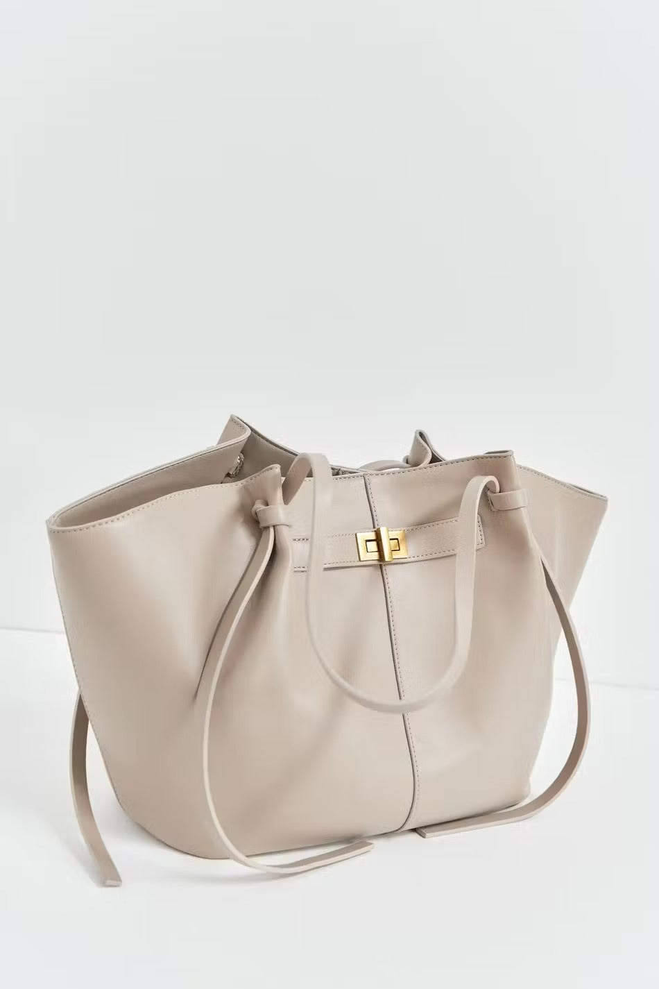 Gina Tricot | Long strap pu bag Beige