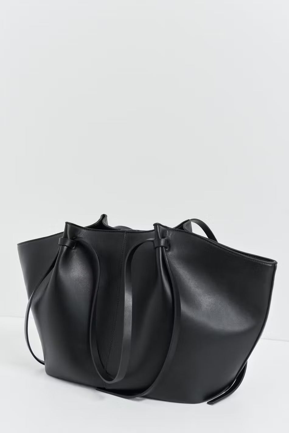 Gina Tricot | Long strap pu bag Black