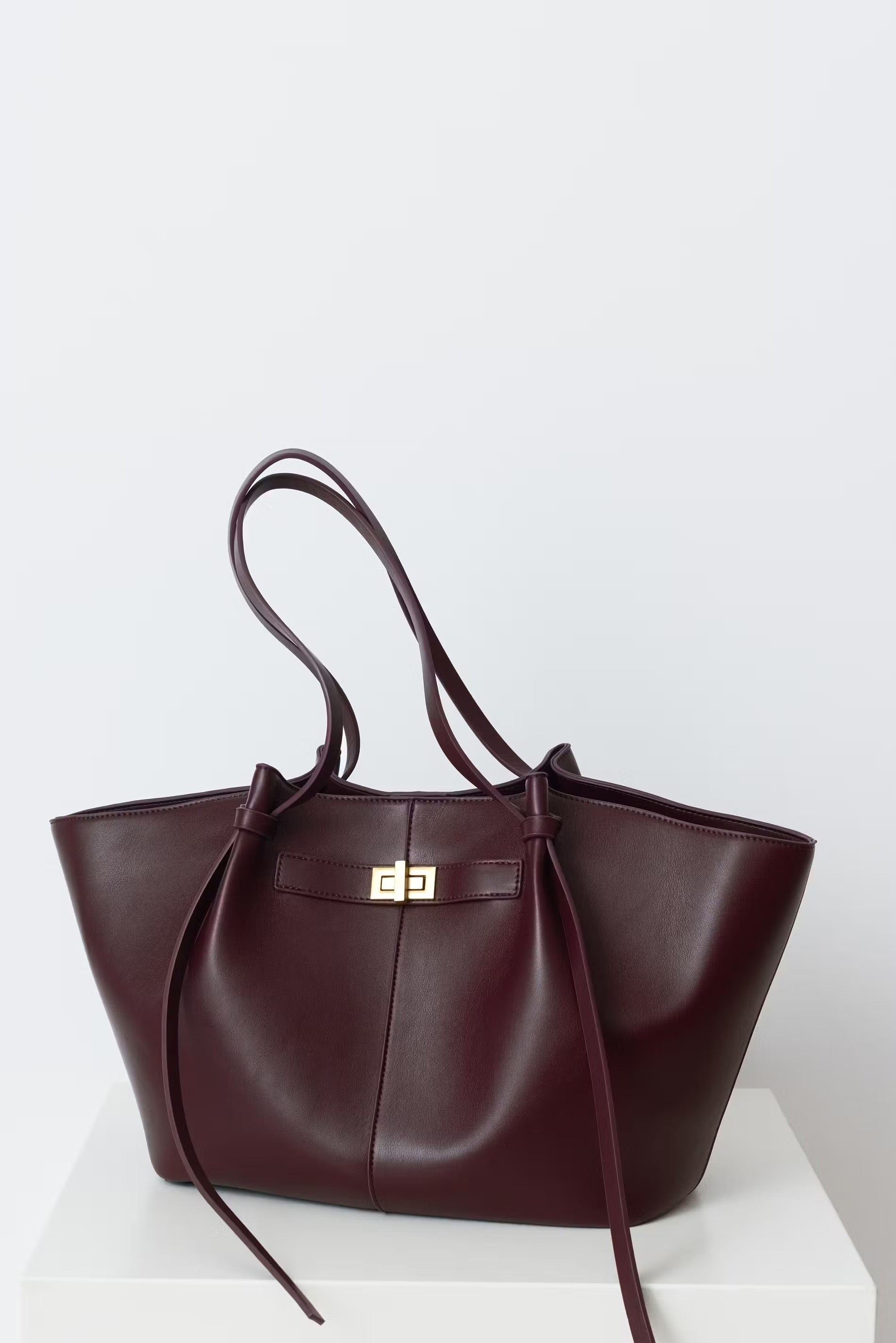 Gina Tricot | Long strap pu bag Burgundy