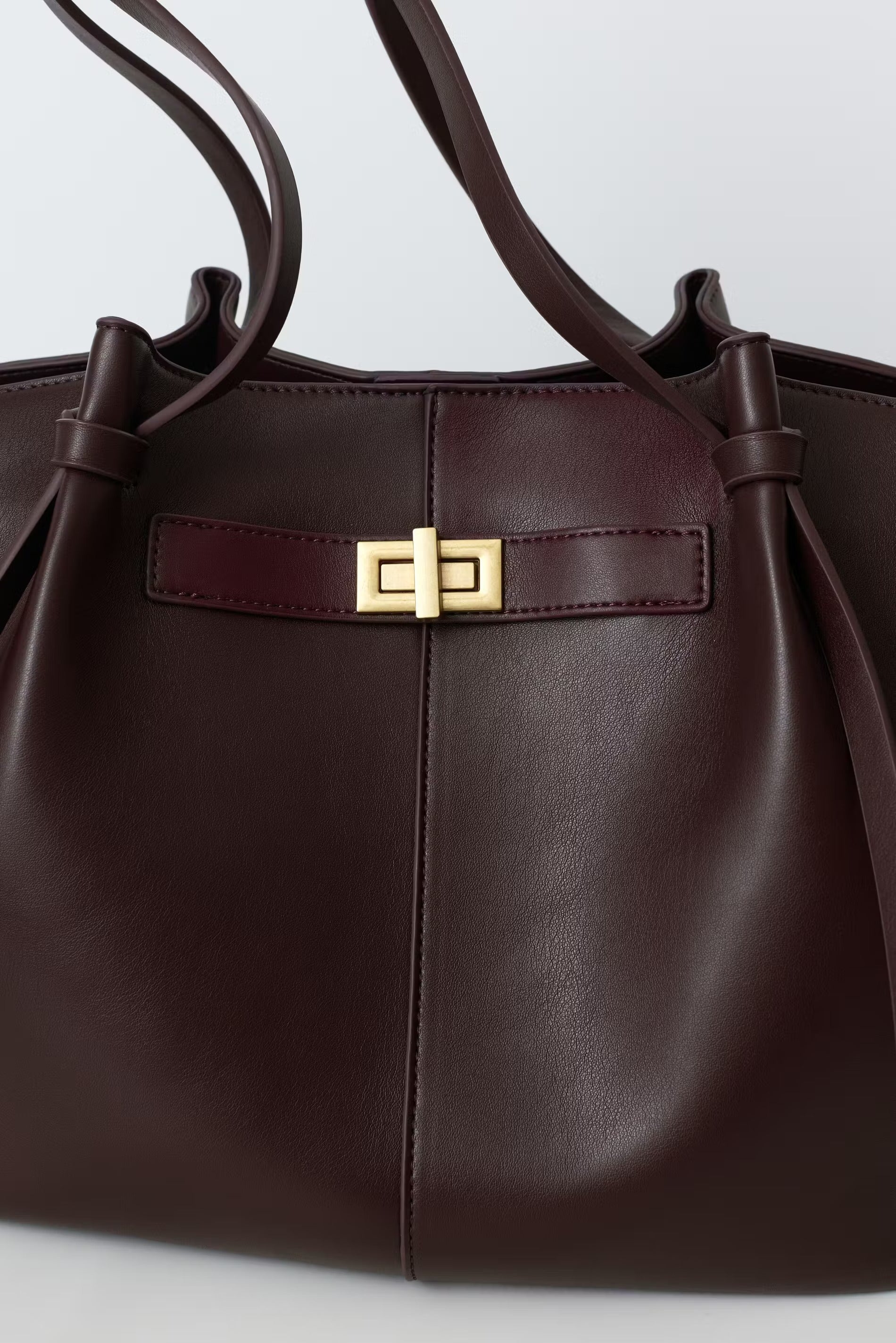 Gina Tricot | Long strap pu bag Burgundy