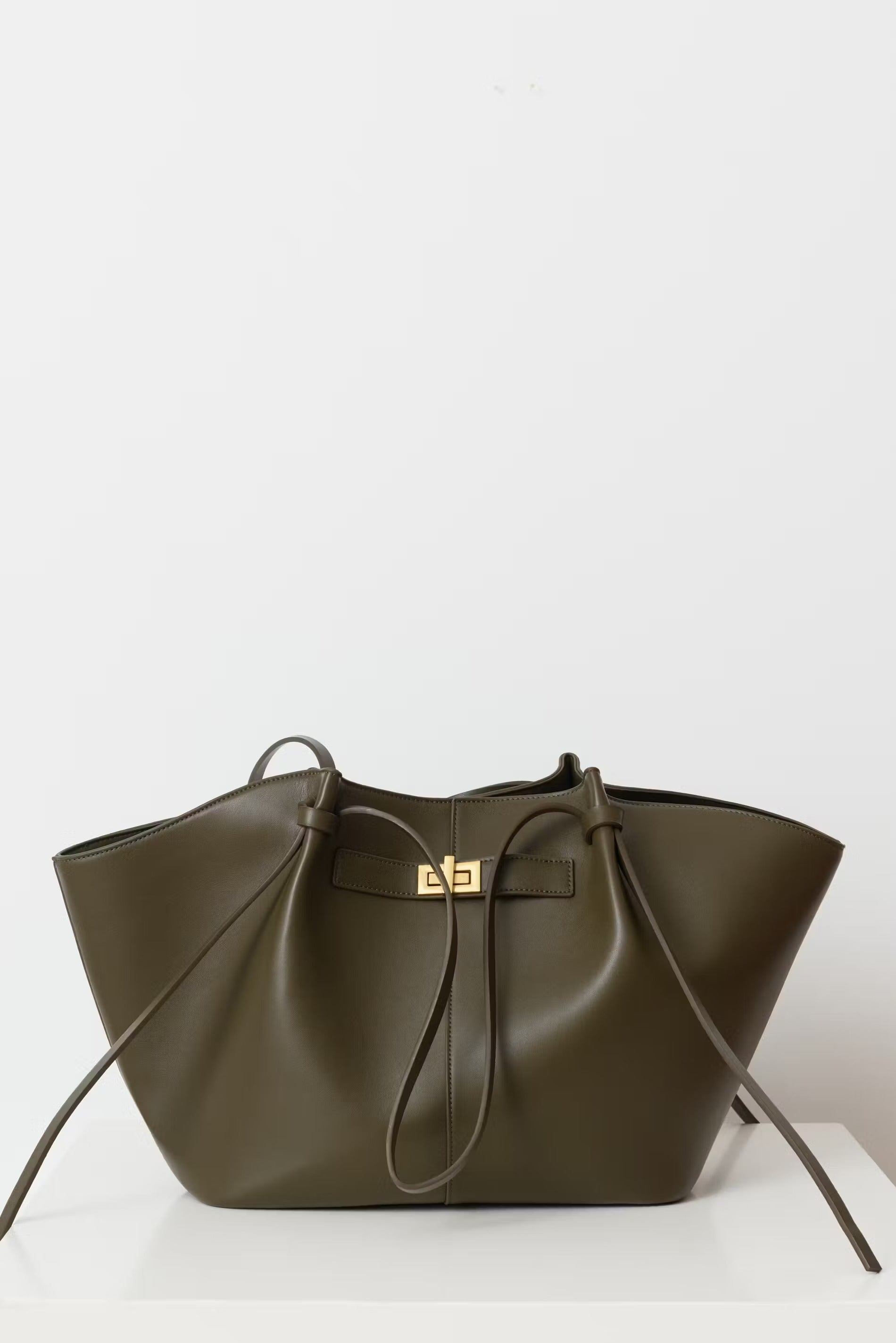 Gina Tricot | Long strap pu bag Deep Taupe